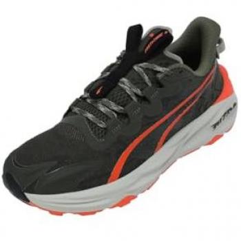 Puma Nitro 3 Fast‑Trac Running Shoe – Brown/Red – 40.5 EU