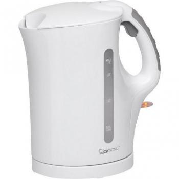 CLATRONIC 1,7L Wasserkocher mit Einhandbedienung