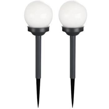 Sfera Luminosità Solare 15cm 2pz per Giardino