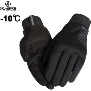 Cold Weather Full Finger Cycling Gloves Waterproof for Skiing