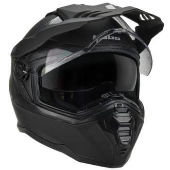 Casco Hebo Adventure Negro Mate XP-22
