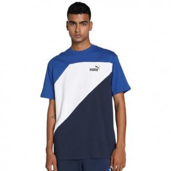 POWER COLORBLOCK TEE Herren – 100 % Baumwolle, M