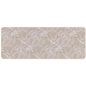 Tapis Moderne Imprimé 45x120cm Naturel et Blanc