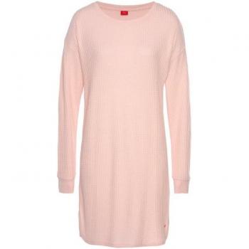 S.Oliver Sweatkleid Loungewear Damen, Rosa Basic, Gr. 36