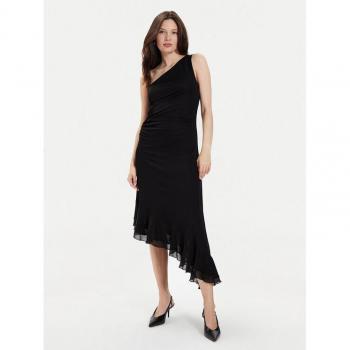 Tessuto Jersey Longuette con Drapeggio Monospalla