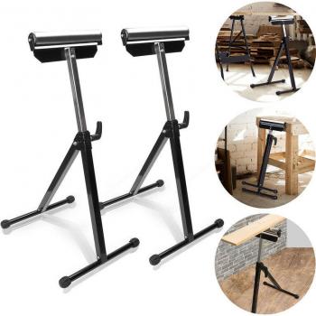 Carrello Multiuso Hengda 2x Rullo Alt. Regolabile 68-108cm