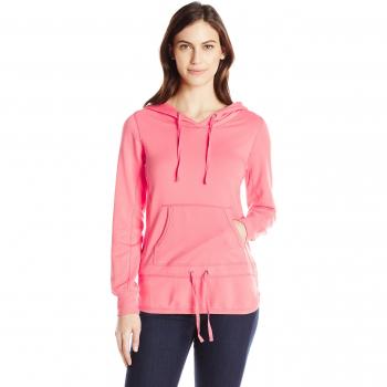 Women's Cafe Coral Mod-O-Doc Pullover Hoodie (French Terry Cotton Modal) – X-Small
