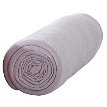 Tissu drapeur jersey lila poudre – 140 × 190 cm, 100 % coton