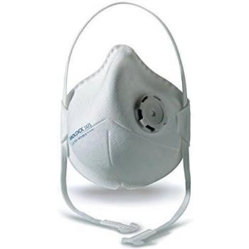 Moldex Smart Pocket 247501 – masque respiratoire FFP2 D, 10 pc, avec soupape d'expiration