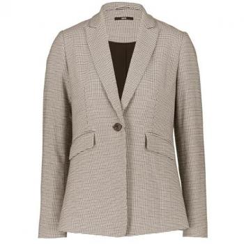 Zero Jackenblazer zero Boyfriend-Blazer kariert
