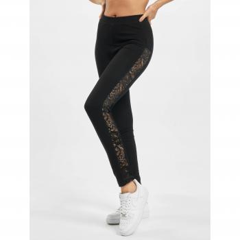 Urban Classics Striped Lace Leggings for Women