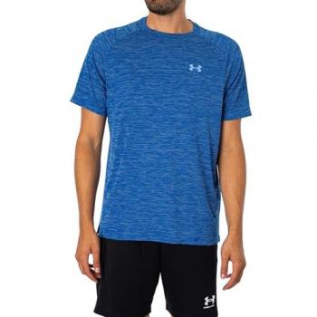 T-shirt Under Armour Tech Textured XL blu denim manica corta