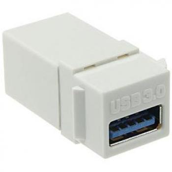 Accessorio Keystone USB‑A femmina-femmina bianco – utilizzo server