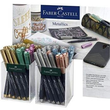 Faber Castell Metallic Marker Sortiment 60