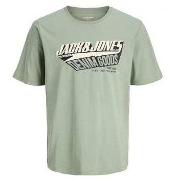 T-shirt Jack & Jones Logo AW25 Beige