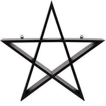 Quadro da Parete Pentagramma Nero Taglia Unica
