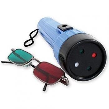Luci di Worth con occhiali polarizzati rosso/verde (1 pz.)