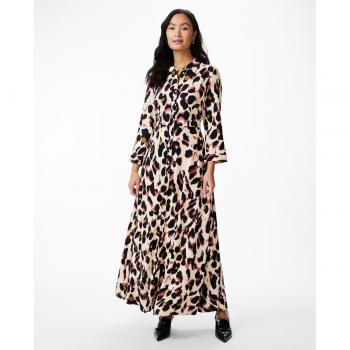 Robe Longue Y.A.S à Imprimé Léopard Multicolore L