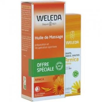 Combo Relax: Aceite de Masaje Árnica 100 ml + Crema Árnica 100 ml – Weleda