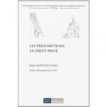Les Présomptions En Droit Privé