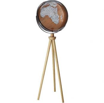 Éléphant lumineux EMFORM Sputnik 43 cm – bronze & argent