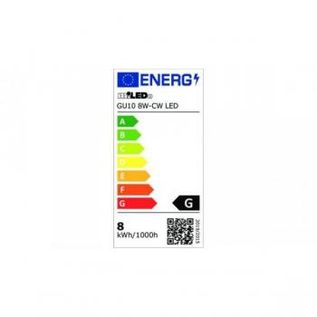 Spot LED 8W GU10 690lm Luce Fredda