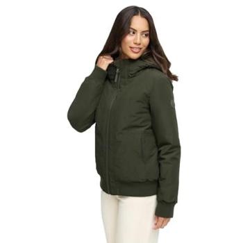 Marikoo Damen Cabanjacke Mooni 16 in Olivgrün XXL