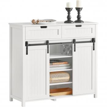 Aparador con Puerta Corrediza de Granero 104 x 35 x 93 cm