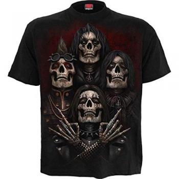 Spiral FACES OF GOTH Herren T-Shirt schwarz M