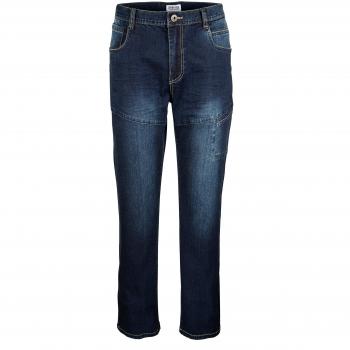 Baumwoll‑Stretch Jeans Herren 5‑Pocket – Größe 54 – John F. Gee – Detail: Teilungs