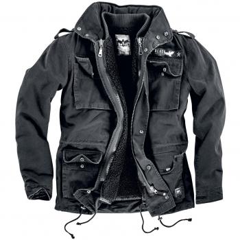 Chaqueta de Campo Negra para Hombre Black Premium by EMP