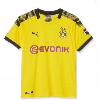 PUMA Jungen BVB Heimshirt Replica Jr. mit OPEL Logo in Cyber Yellow Black (152)