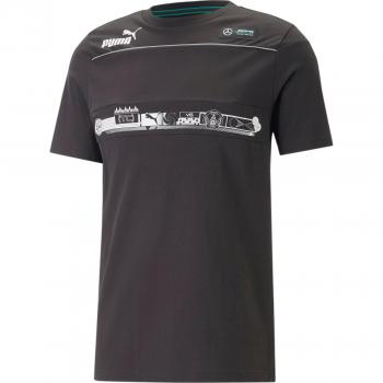 Maglietta Puma A Maniche Corte Mercedes AMG SDS Black XS