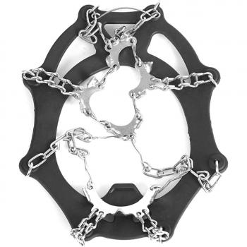 Soporte antideslizante de nieve con 11 garras