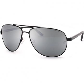 North Sails Gafas di sole NS045 Unisex Metal Nero Argento Polarizzati