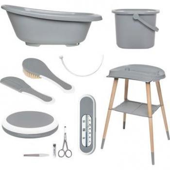 Bébé-jou® Set da bagno 7 pezzi Grigio Griffin