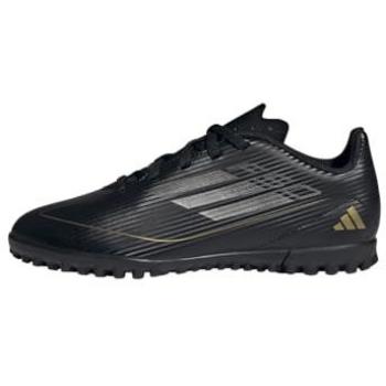 Adidas F50 Club Kids Astro Turf Soccer Shoes Black/Silver 13K