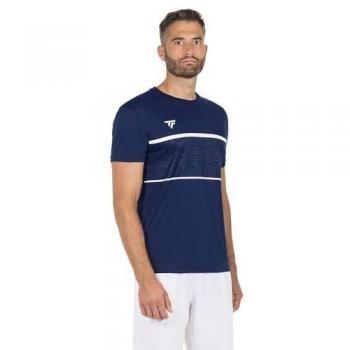 Technofibre Team Tech Men’s Dark Blue T‑Shirt – Size S