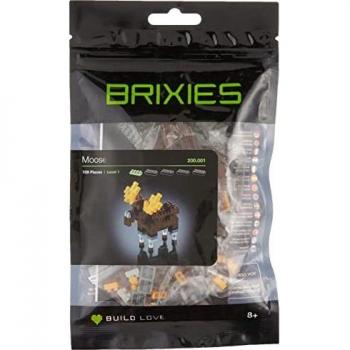 Brixies 3D-Puzzle Elch, Animal Edition, 109 Teile