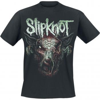 Offizielles Slipknot Infected Goat Männer-T-Shirt, Schwarz, Größe 5XL