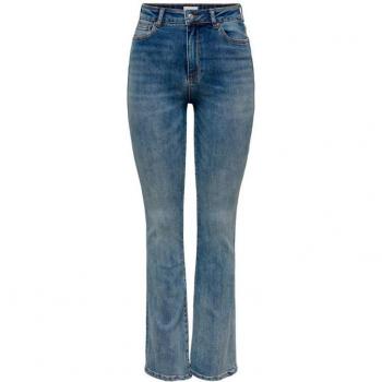 Pantalón Only Mila Flared Fit Denim Azul Medio para Mujer