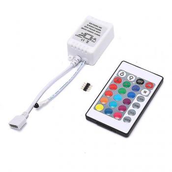 Module de contrôle RGB avec télécommande infrarouge