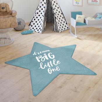 Alfombra para Cuarto Infantil Forma de Estrella 80 cm