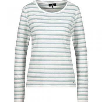 Monari Rundhalsshirt mit Streifen