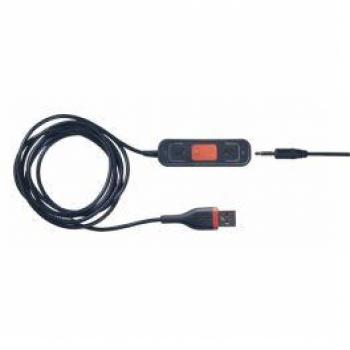 Adaptateur USB‑A vers Jack 3,5 mm – Cleyver Noir 1500 mm