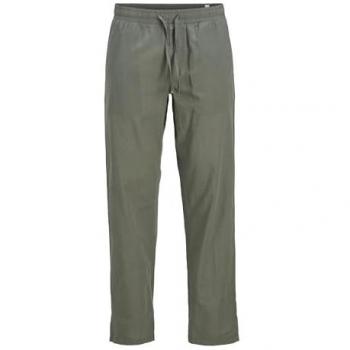 Jogger Verde Estate con Lino Jack & Jones XL