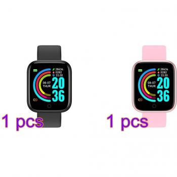 Y68 Heart Rate Monitor Smartwatch