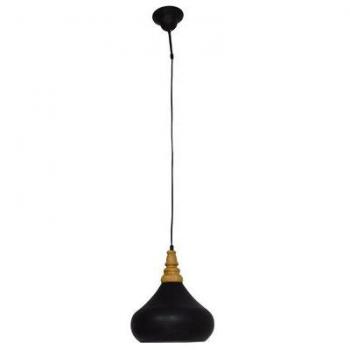 Nave Pinhead Lámpara de Techo 26 cm Negra