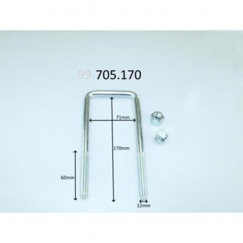 Brida de ressort con muelle LS Alemania 705170-LS
