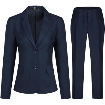 Conjunto Empresarial Azul para Mujer Yunclos 2XL